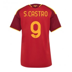 AS Roma Santiago Castro #9 Hemmatröja Dam 2026-27 Kortärmad